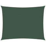 Vidaxl Sunshade prostokątny 4x5 M Oxford Fabric Dark Green