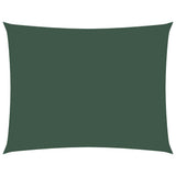 Vidaxl Sunshade rectangulaire 4x5 m Oxford tissu vert foncé