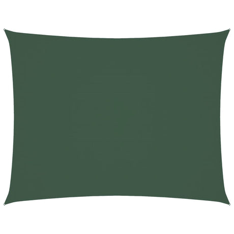 Vidaxl Sunshade rectangulaire 4x5 m Oxford tissu vert foncé