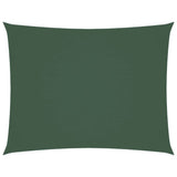 Vidaxl Sunshade rectangulaire 4x6 m Oxford tissu vert foncé