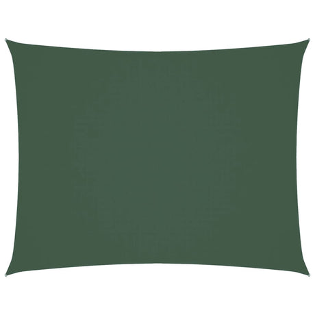 Vidaxl Sunshade rectangulaire 4x6 m Oxford tissu vert foncé