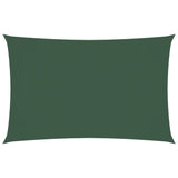 Vidaxl Sunshade rectangulaire 4x7 m Oxford tissu vert foncé