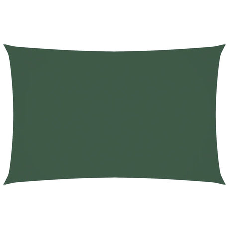 Vidaxl Sunshade rectangulaire 4x7 m Oxford tissu vert foncé