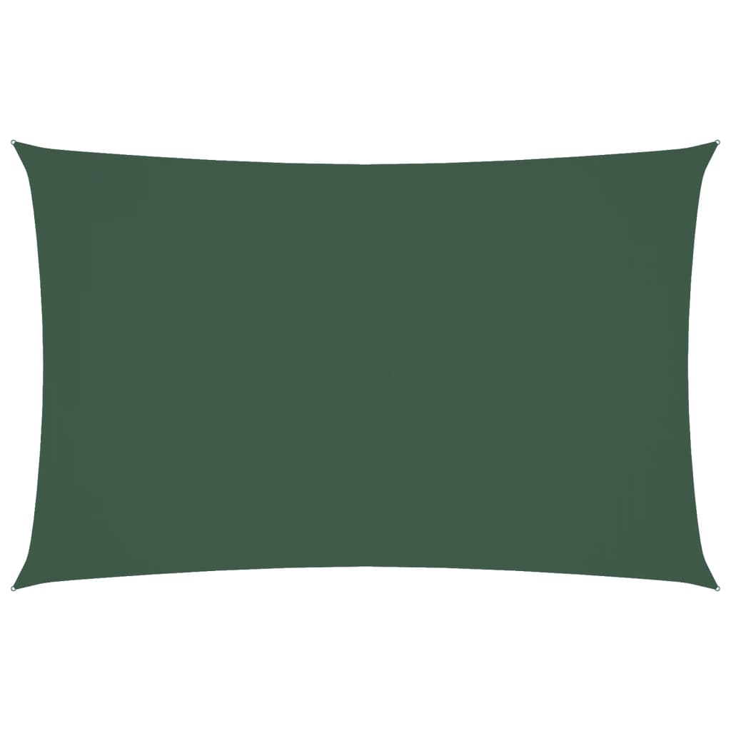 Vidaxl Sunshade Rectangular 4x7 M Oxford Fabric Dark Green