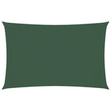 Vidaxl Sunshade Rectangular 4x7 M Oxford Fabric Dark Green