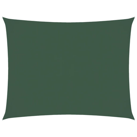 Vidaxl Sunshade rectangulaire 5x6 m Oxford tissu vert foncé