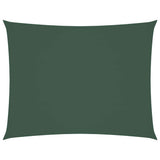 Vidaxl Sunshade rectangulaire 5x6 m Oxford tissu vert foncé