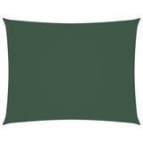 Vidaxl Sunshade Rectangular 6x7 m Oxford Fabric Dark Green