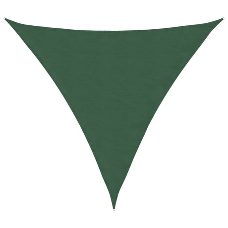 Vidaxl Sunshade triangulaire 4x4x4 m Oxford tissu vert foncé