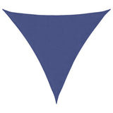 Vidaxl zonnescherm driehoekig 4,5x4,5x4,5 m oxford stof blauw