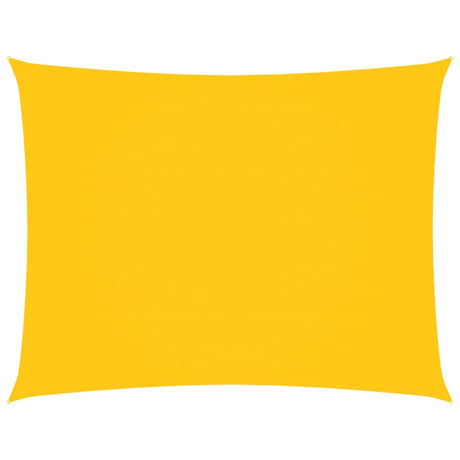 Vidaxl zonnescherm rechthoekig 3,5x4,5 m oxford stof geel