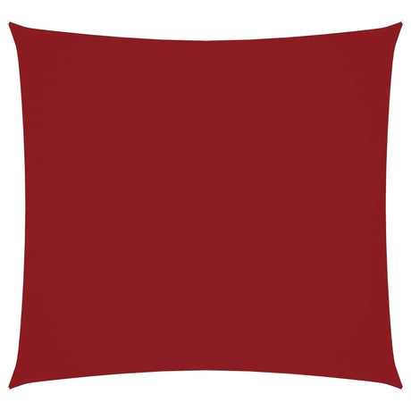 Vidaxl zonnescherm vierkant 2x2 m oxford stof rood