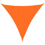 Vidaxl zonnescherm driehoekig 5x5x5 m oxford stof oranje
