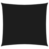 Vidaxl Sunshade Square 3,6x3,6 m Oxford tissu noir