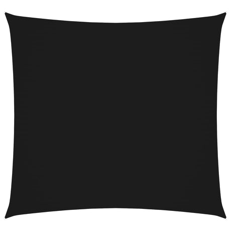 Vidaxl Sunshade Square 6x6 m Oxford Tissu noir