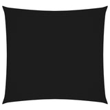 Vidaxl Sunshade Square 6x6 m Oxford Tissu noir