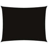 Vidaxl Sunshade prostokątny 2x3,5 m Oxford Fabric Black