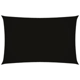 Vidaxl Sunshade rectangular 2x5 m oxford tissu noir