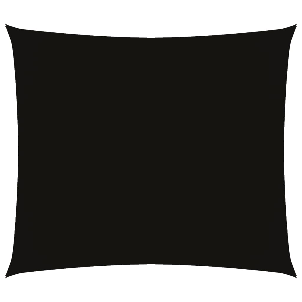 Vidaxl Sunshade rectangulaire 2,5x3 m oxford tissu noir