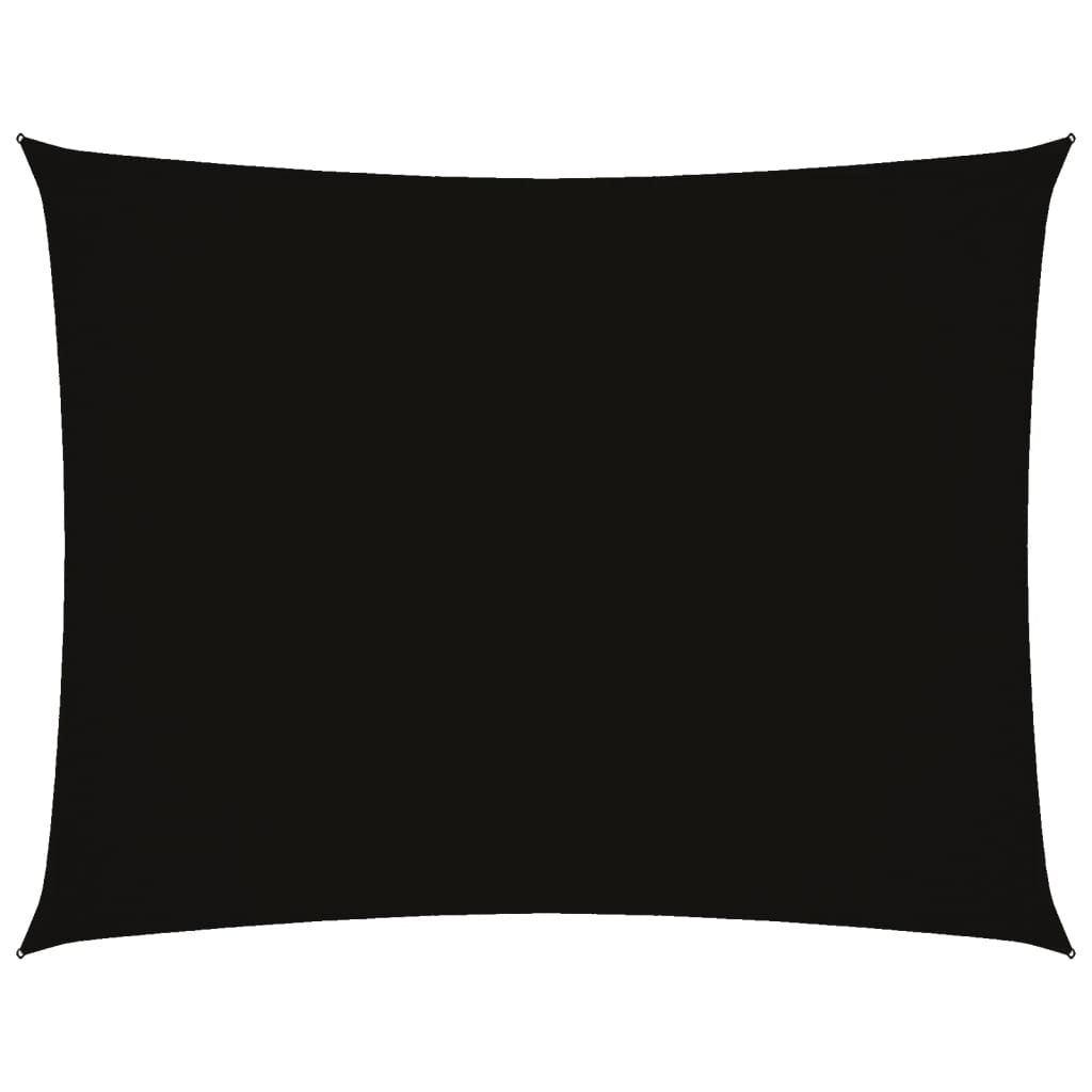 Vidaxl Sunshade rectangulaire 2,5x3,5 m Oxford tissu noir