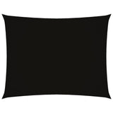 Vidaxl Sunshade rectangulaire 2,5x4 m oxford tissu noir