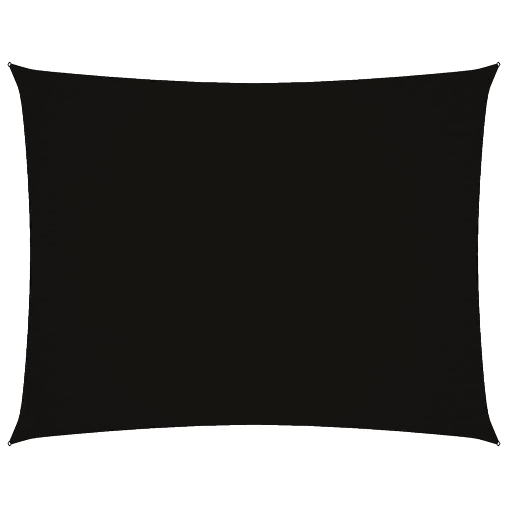 Vidaxl Sunshade rectangulaire 2,5x4 m oxford tissu noir