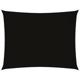 Vidaxl Sunshade rectangulaire 2,5x4 m oxford tissu noir