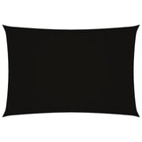 Vidaxl Sunshade rectangulaire 2,5x4,5 m Oxford tissu noir