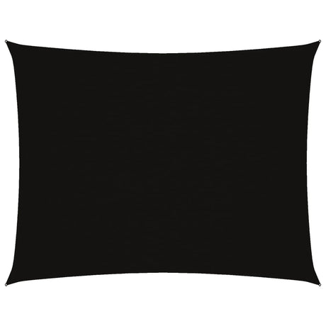 Vidaxl Sunshade rectangulaire 3x4 m Oxford tissu noir