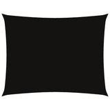 Vidaxl Sunshade Rectangular 3x4 M Oxford Fabric Negro