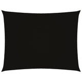 Vidaxl Sunshade rectangulaire 3x4,5 m Oxford tissu noir