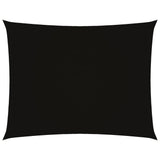 Vidaxl Sunshade rectangulaire 3x4,5 m Oxford tissu noir