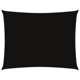 Vidaxl Sunshade rectangulaire 3x6 m Oxford tissu noir