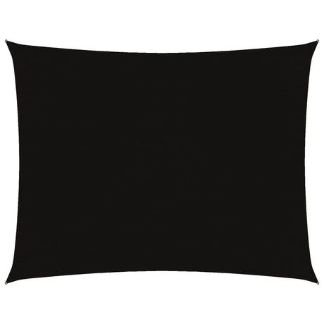 Vidaxl Sunshade rectangulaire 3x6 m Oxford tissu noir