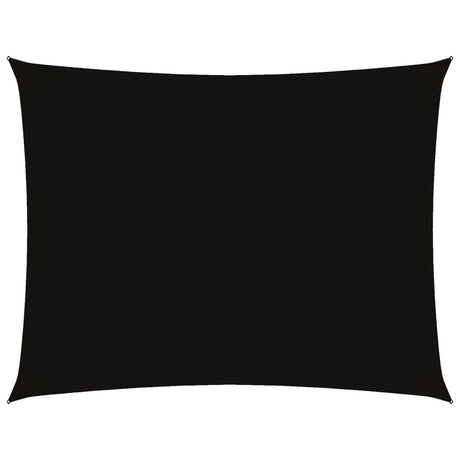 Vidaxl Sunshade rectangulaire 4x5 m Oxford tissu noir