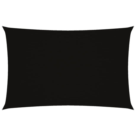 Vidaxl Sunshade rectangulaire 4x7 m Oxford tissu noir