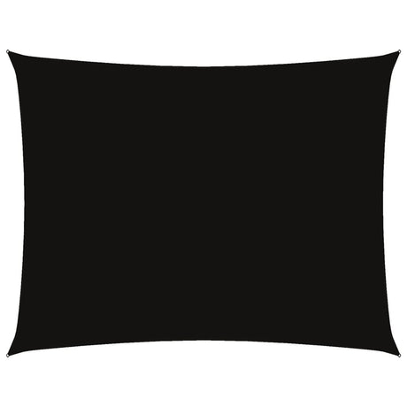 Vidaxl Sunshade rectangulaire 5x6 m Oxford tissu noir