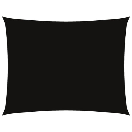 Vidaxl Sunshade rectangulaire 6x7 m Oxford tissu noir