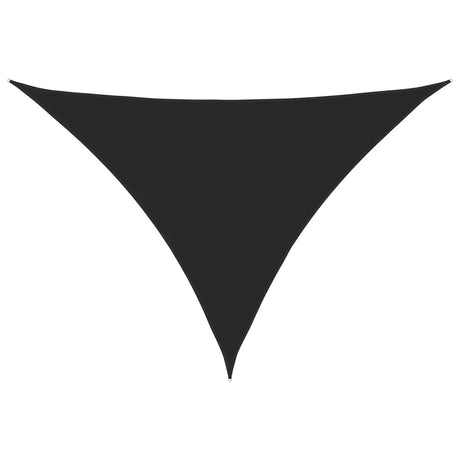 Vidaxl Sunshade triangulaire 5x5x6 m Oxford tissu noir
