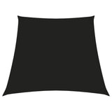 Vidaxl Zonnezeil Trapezium 2 4x3 M Oxford Tissu noir