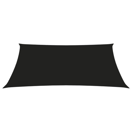 Vidaxl Zonnezeil Trapezium 2 4x3 M Oxford Tissu noir