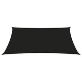 Vidaxl Sunshade Trapezium 4 5x4 M Oxford Tissu noir