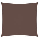 Vidaxl Sunshade Square 2x2 M Oxford Tissu Brown