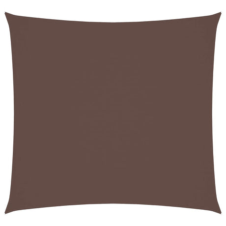 Vidaxl Sunshade Square 2x2 M Oxford Tissu Brown