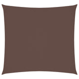 Vidaxl Sunshade Square 2x2 M Oxford Tissu Brown