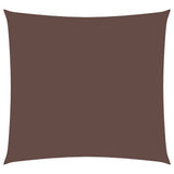 Vidaxl AUvent carré 4x4 m Oxford tissu marron