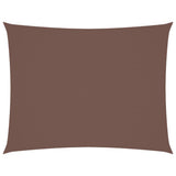 Vidaxl Sunshade rectangulaire 2x3 m Oxford tissu brun