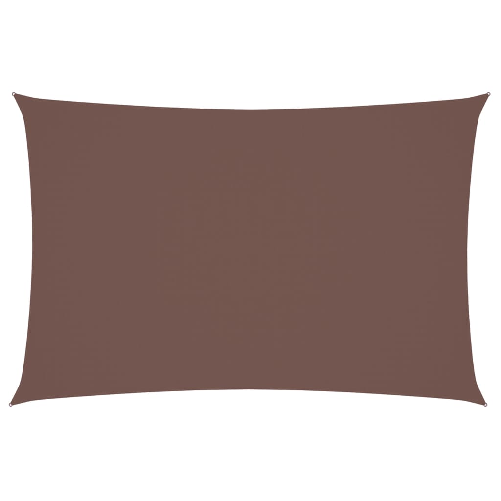 Vidaxl Sunshade prostokątny 2x4 M Oxford Tabiln Brown