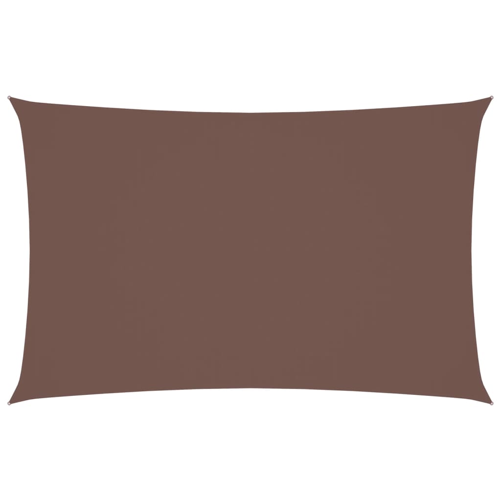 Vidaxl Sunshade Rectangular 2x4.5 M Oxford Fabric Brown