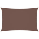 Vidaxl Sunshade Rectangular 2x4.5 M Oxford Fabric Brown